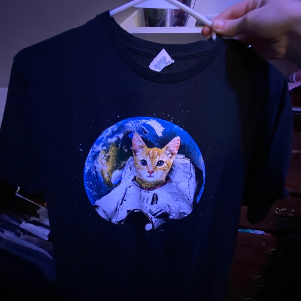 galaxy cat shirt